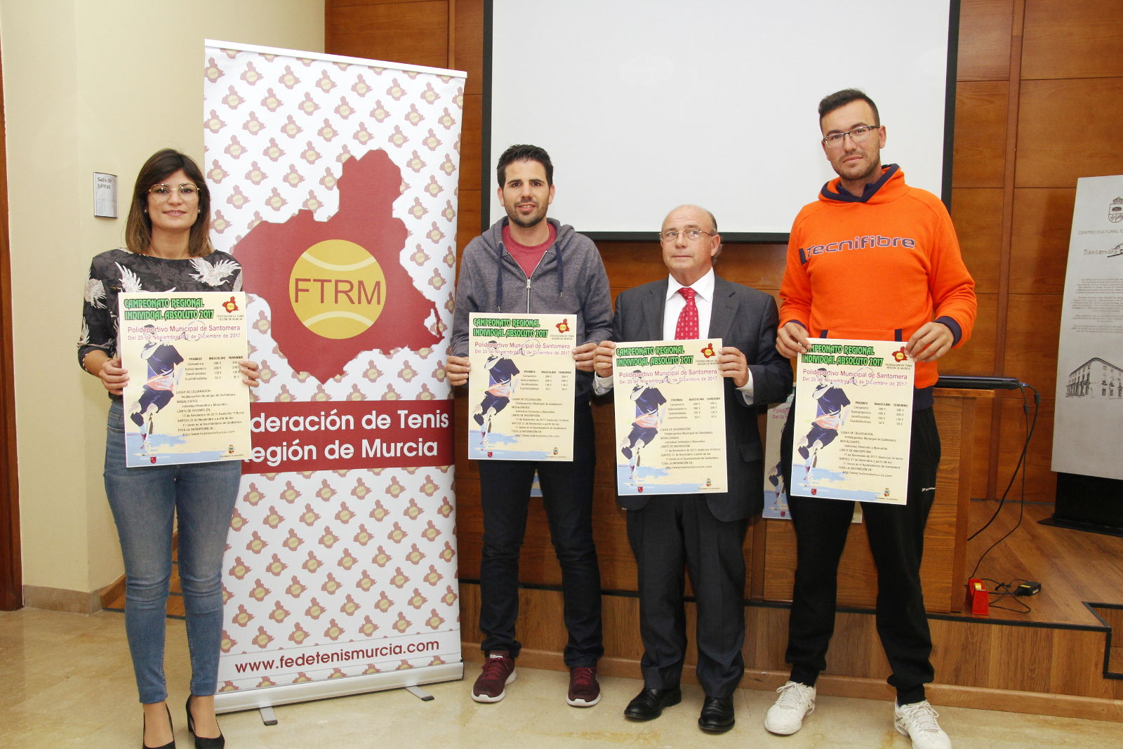 Presentacion Campeonato Regional de Tenis 2017
