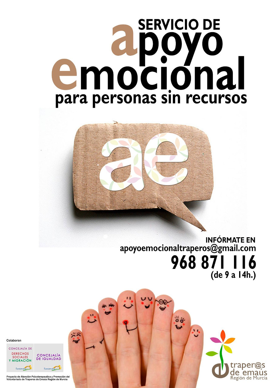 Apoyo emocional Traperos Emaus