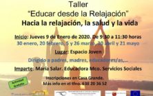 20200109.- Taller Educar desde la relajacion