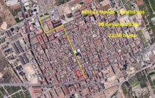 Cortes trafico Moros y Cristianos 2018