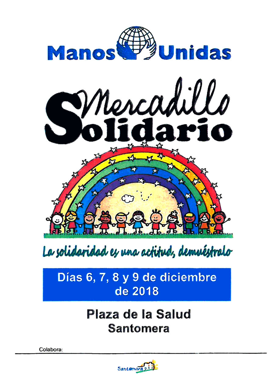 Mercadillo Solidario Manos Unidas 2018
