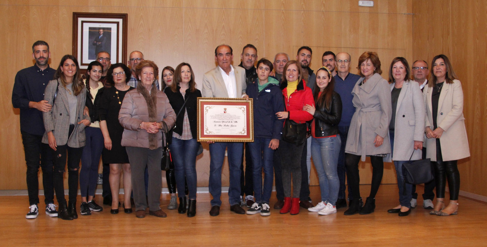 20190410.- Cronista Blas Rubio y familia