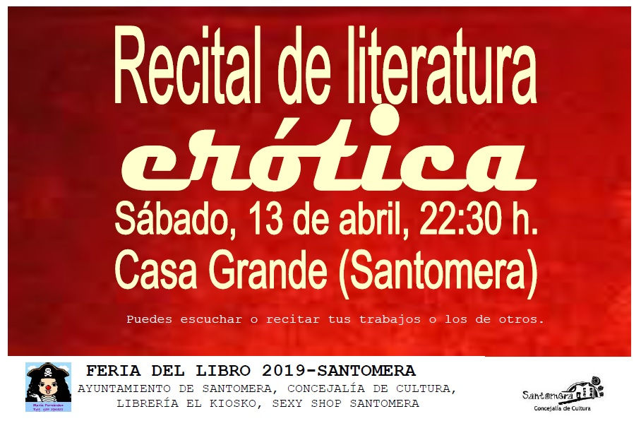 20190413.-- CARTEL RECITAL EROTICO