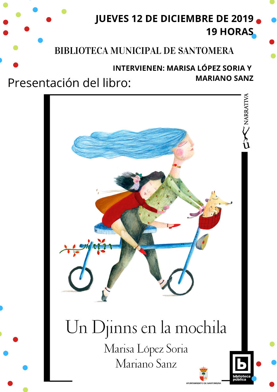 20191212.- Presentacion libro Mariano Sanz y Marisa Lopez