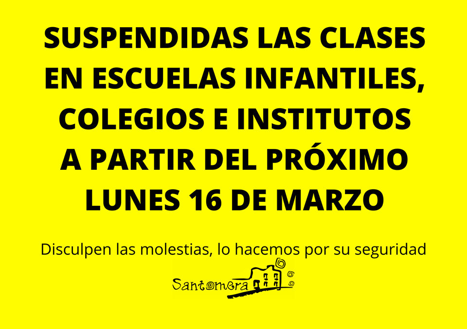 20200312_Cierre centros educativos