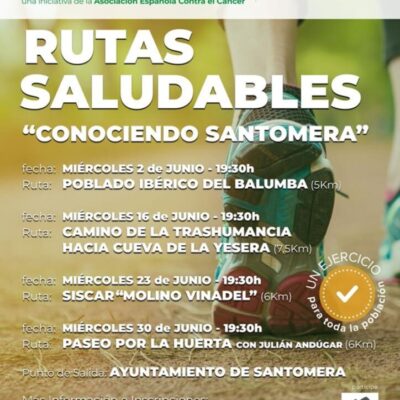 rutas saludanles