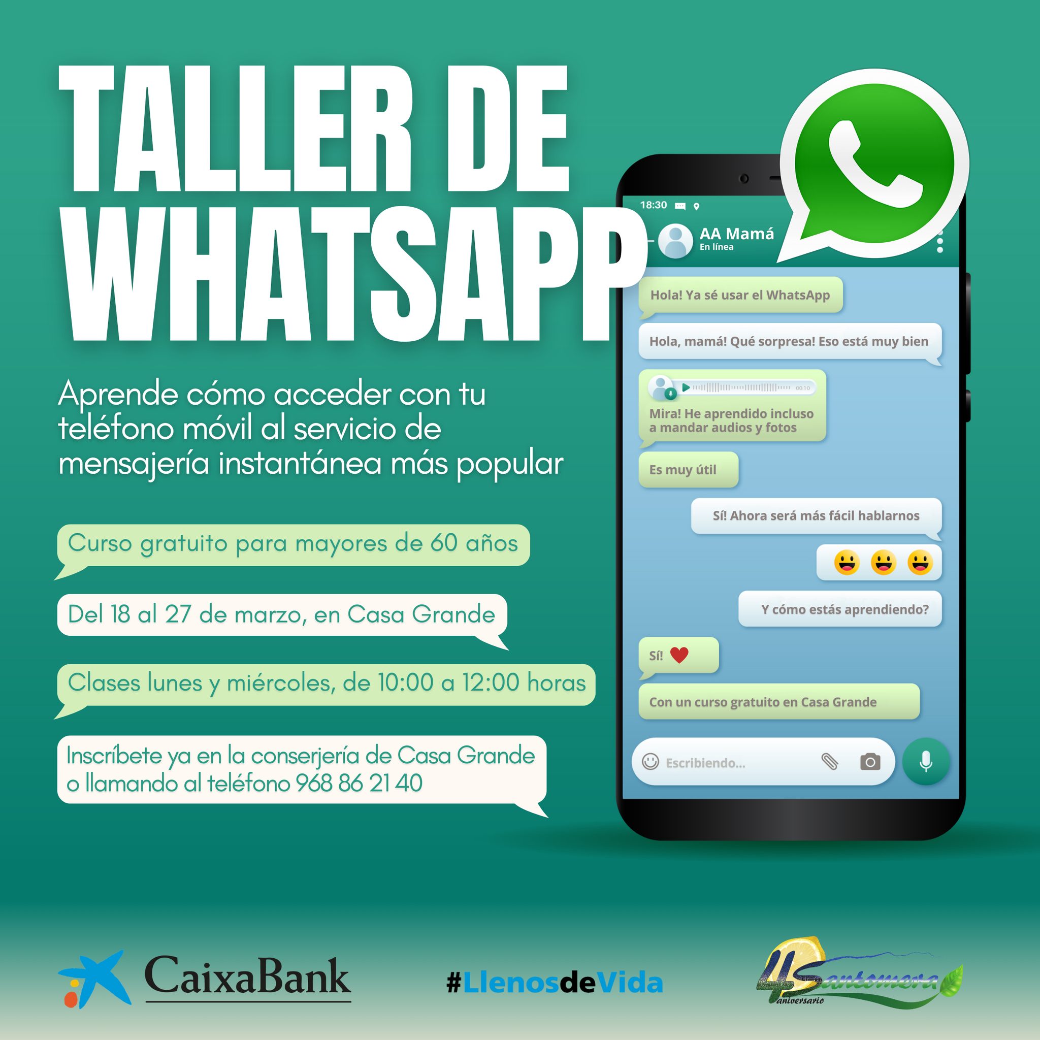 Taller de WhatsApp