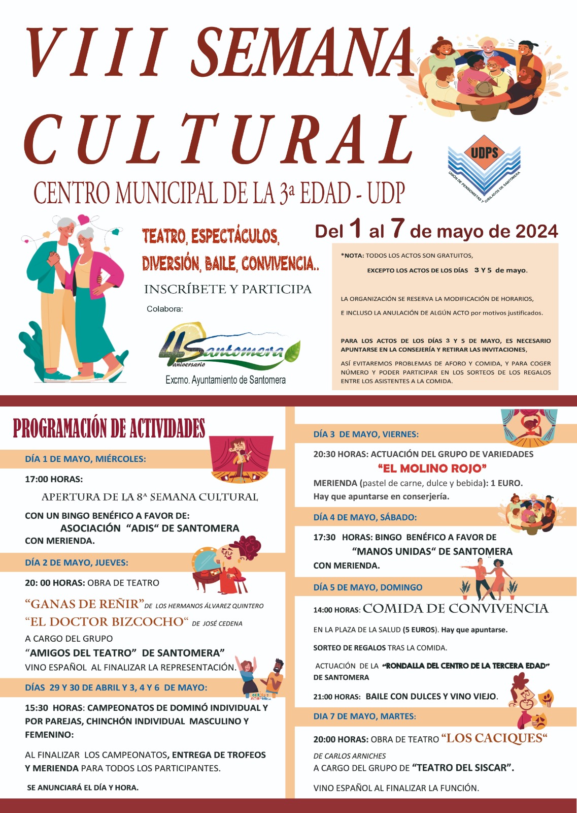 VII Semana Cultural: Centro Municipal de la 3ª Edad - UDP