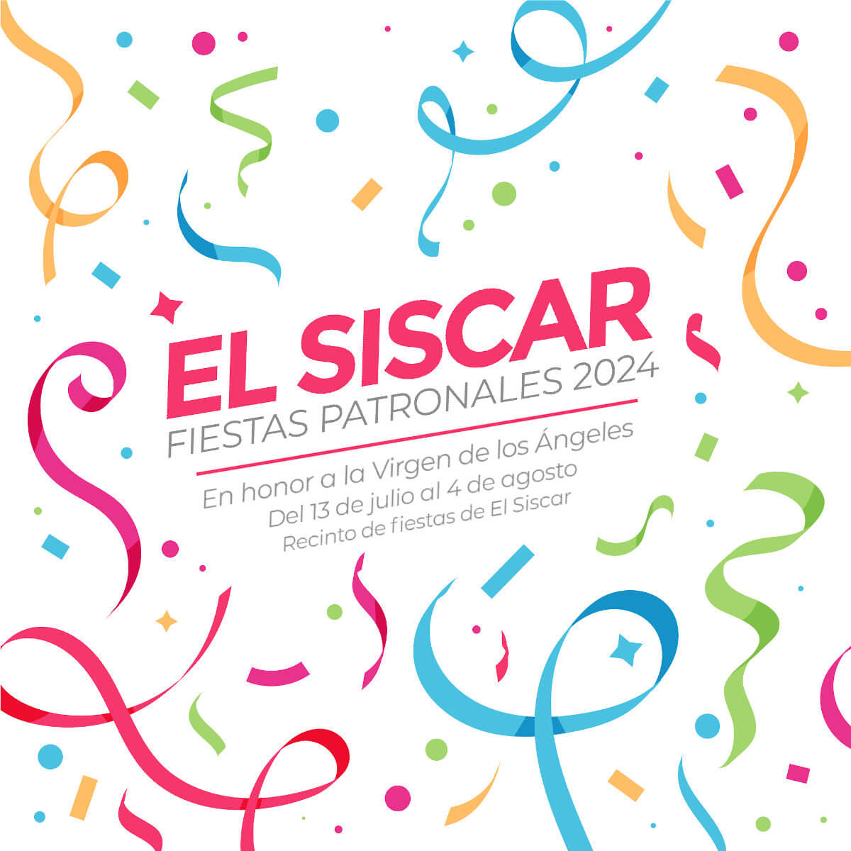 Fiestas patronales de El Siscar: Día del niño