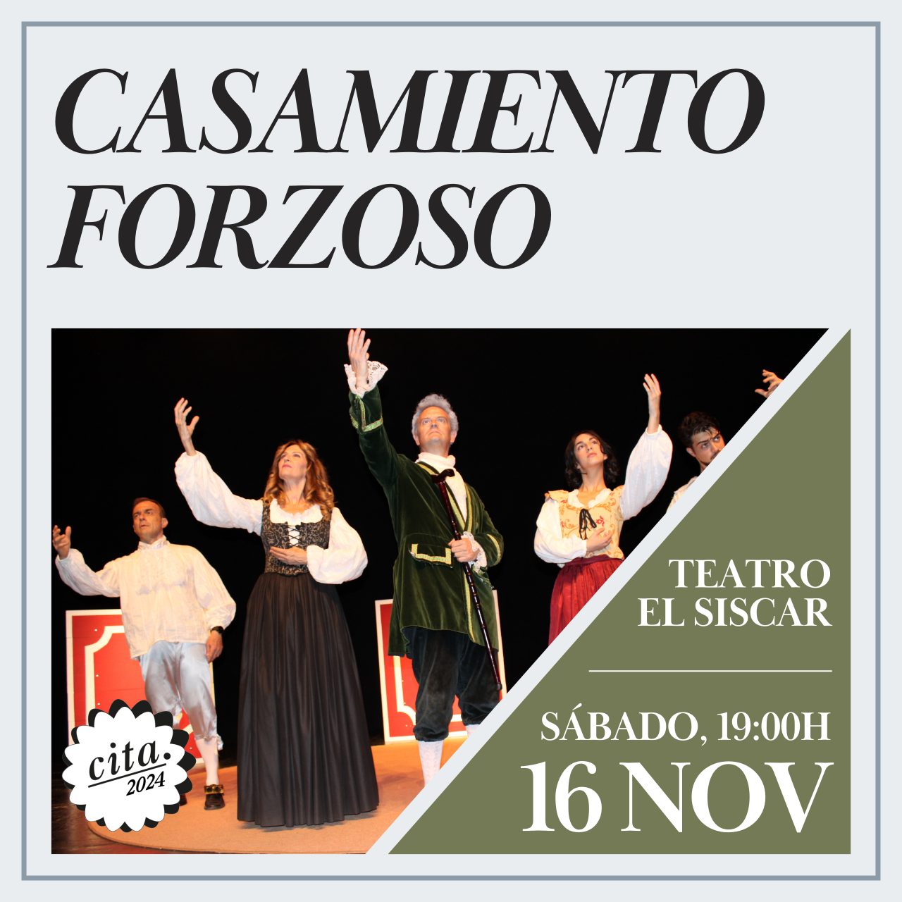 Teatro: 'Casamiento forzoso'