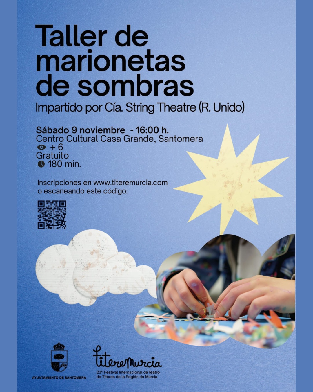 Taller de marionetas de sombras