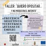 Taller: "Quiero opositar...y no morir en el intento"