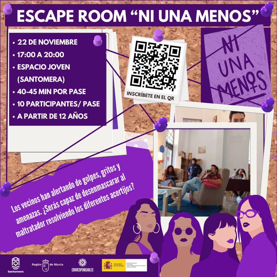 Escape room 'Ni una menos'