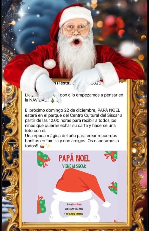 Papá Noel en El Siscar