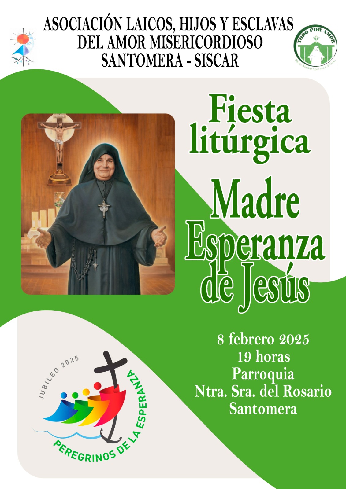 Fiesta litúrgica Madre Esperanza de Jesús