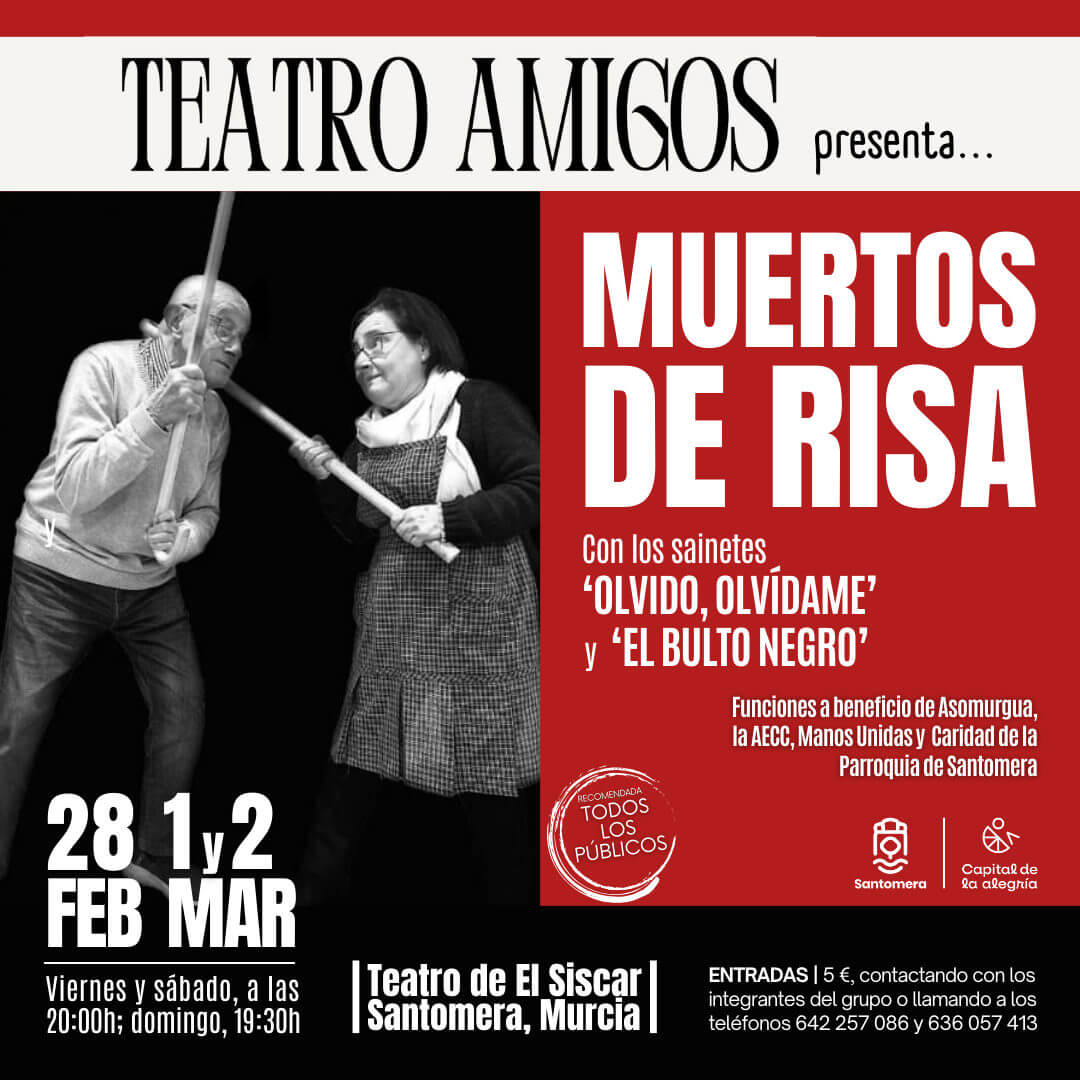 Teatro: 'Muertos de risa'