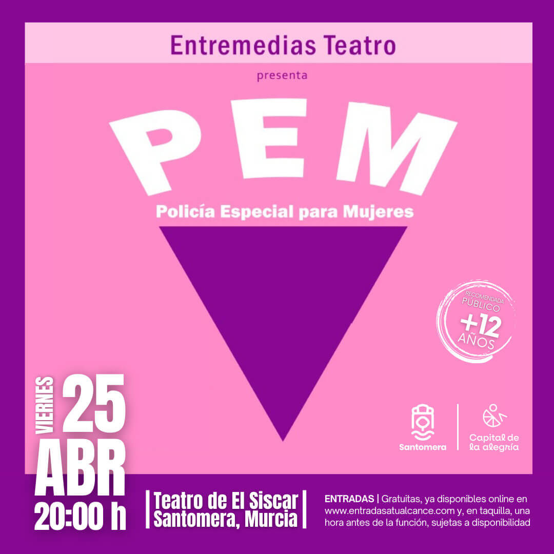 Teatro: 'Policía especial para mujeres (PEM)'