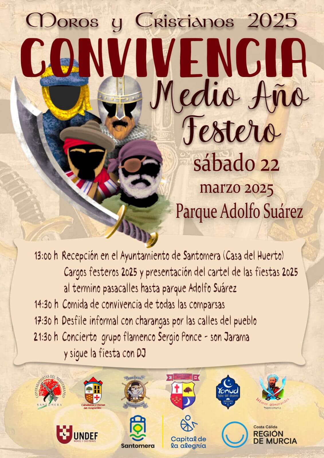 Convivencia de Medio Año de Moros y Cristianos