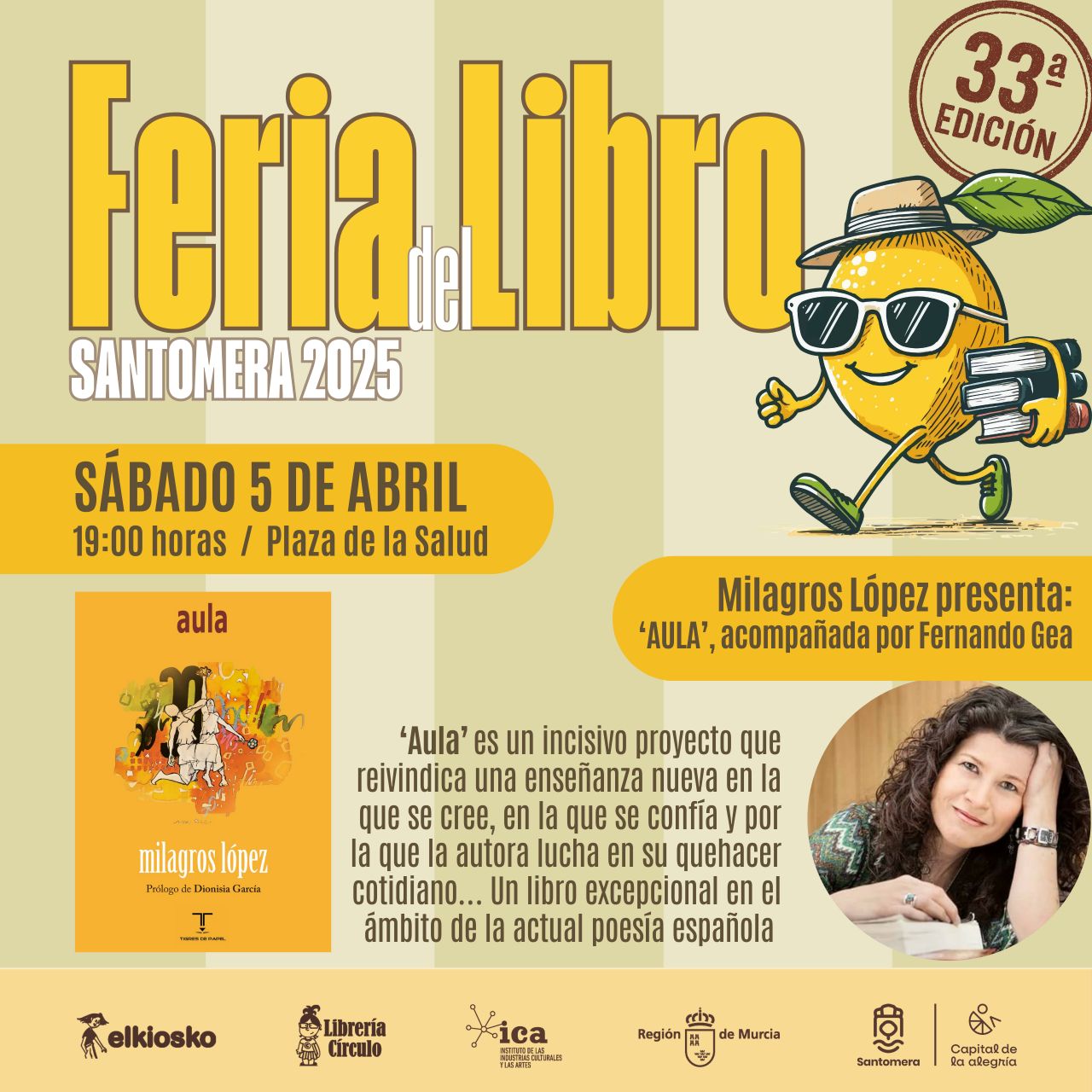 Feria del Libro: Presentación de 'Aula'