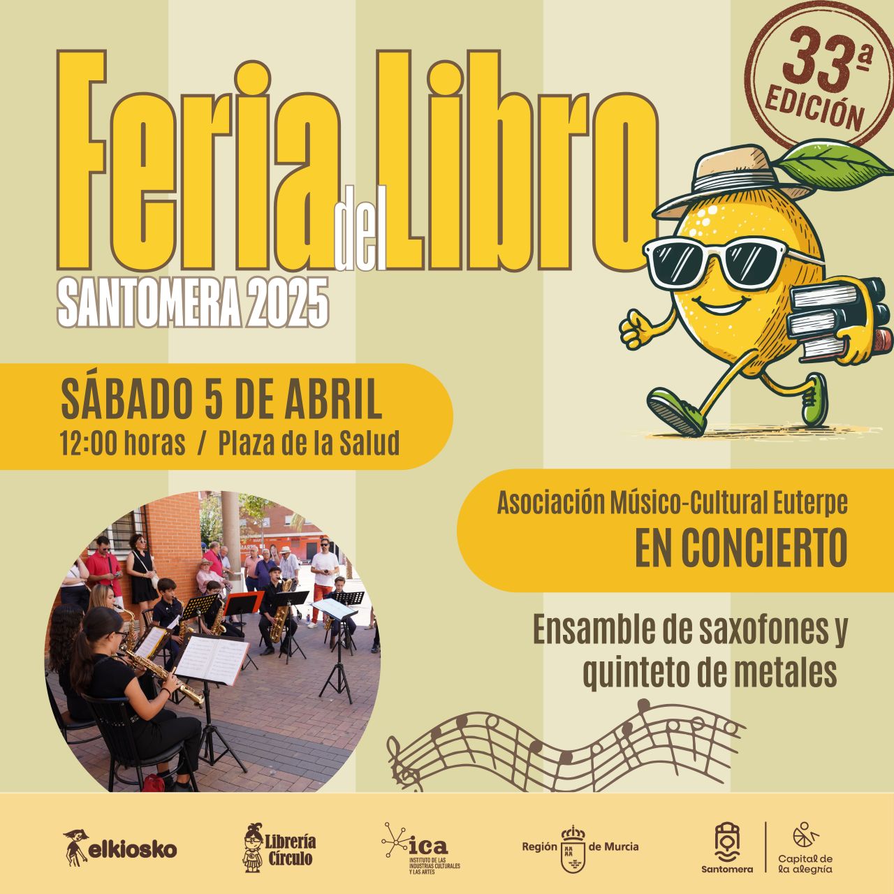 Feria del Libro: concierto de Euterpe