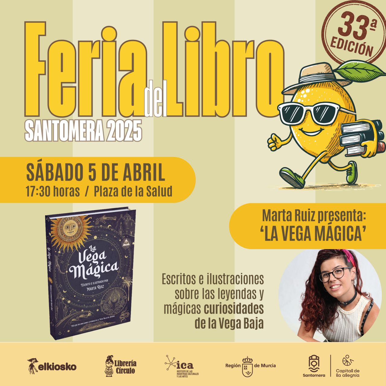 Feria del Libro: presentación de 'La Vega mágica'