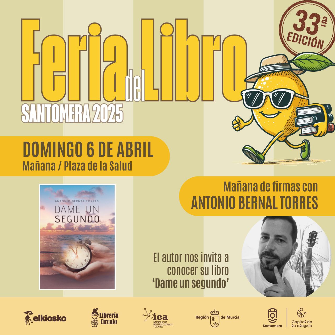 Feria del Libro: Firma de Antonio Bernal Torres