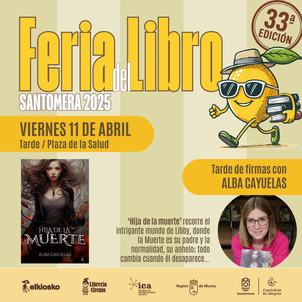 Feria del Libro: Tarde de firmas con Alba Cayuelas