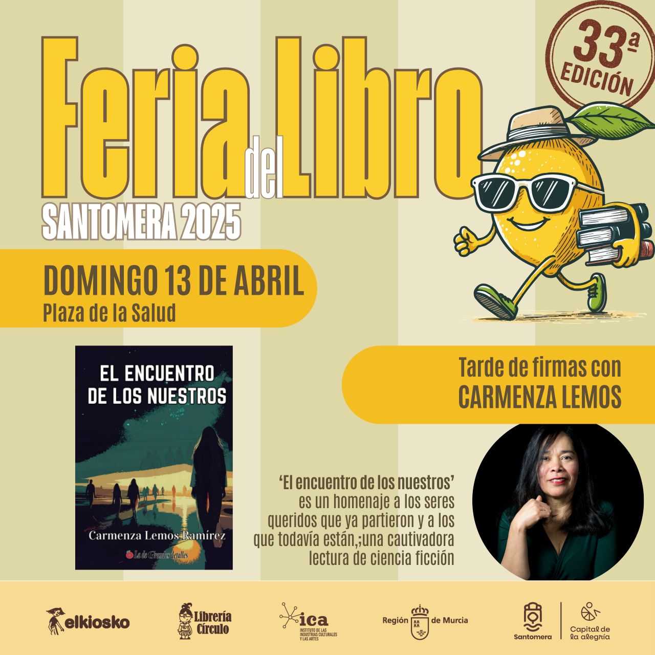 Feria del Libro: Tarde de firmas con Carmenza Lemos