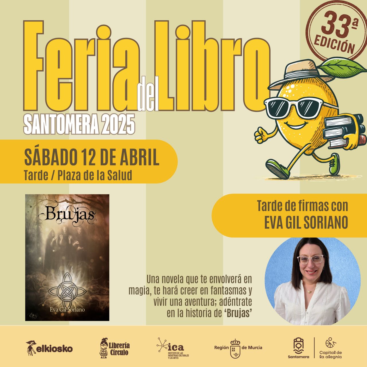 Feria del Libro: Tarde de firmas con Eva Gil