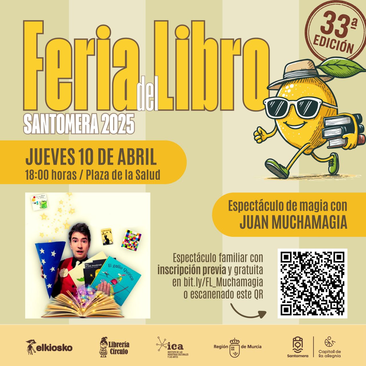 Feria del Libro: Espectáculo de magia