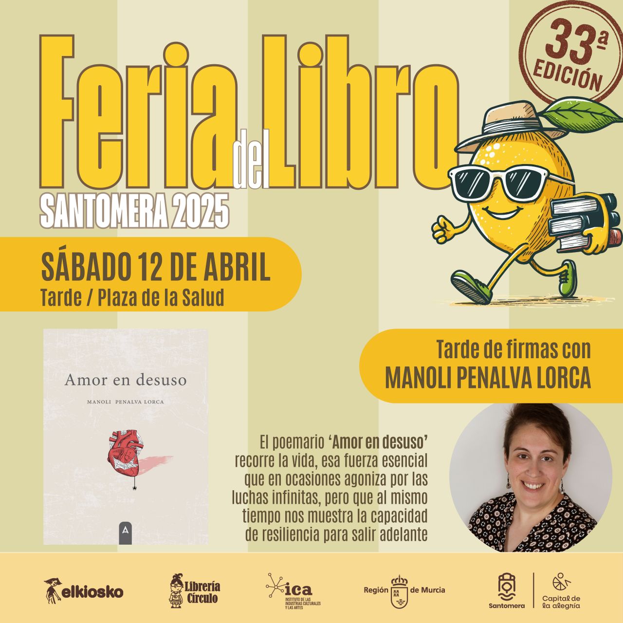 Feria del Libro: Tarde de firmas con Manoli Penalva