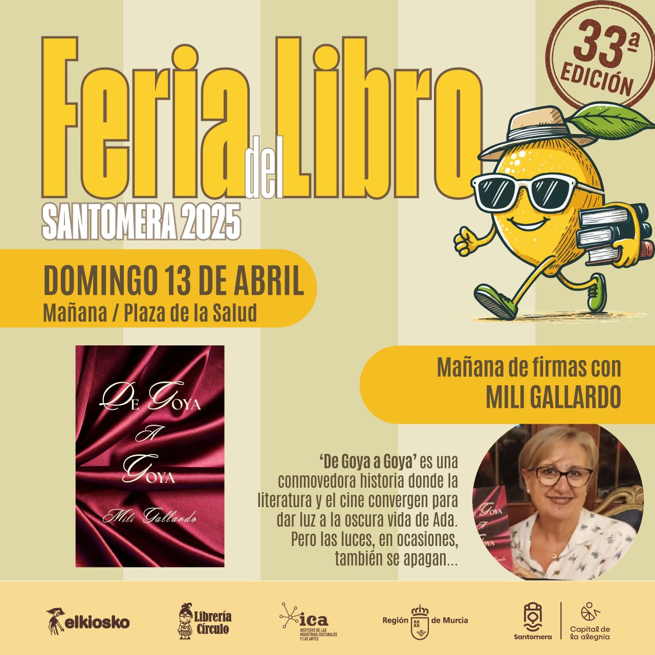 Feria del Libro: Mañana de firmas con Mili Gallardo