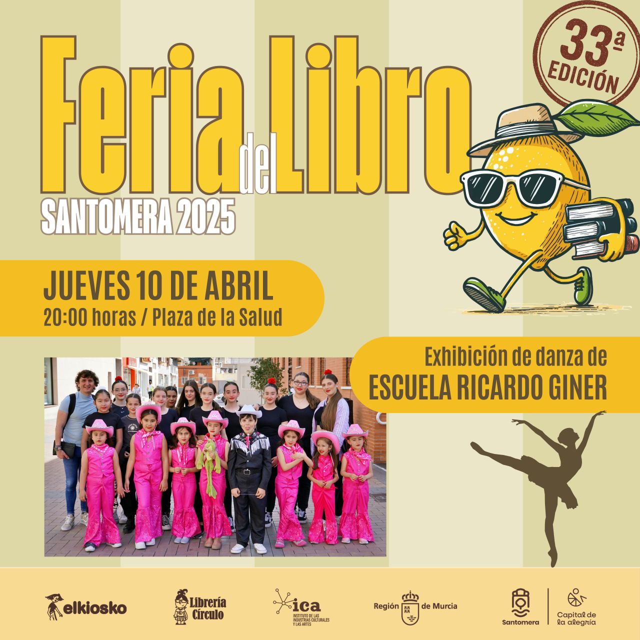 Feria del Libro: Danza de Ricardo Giner