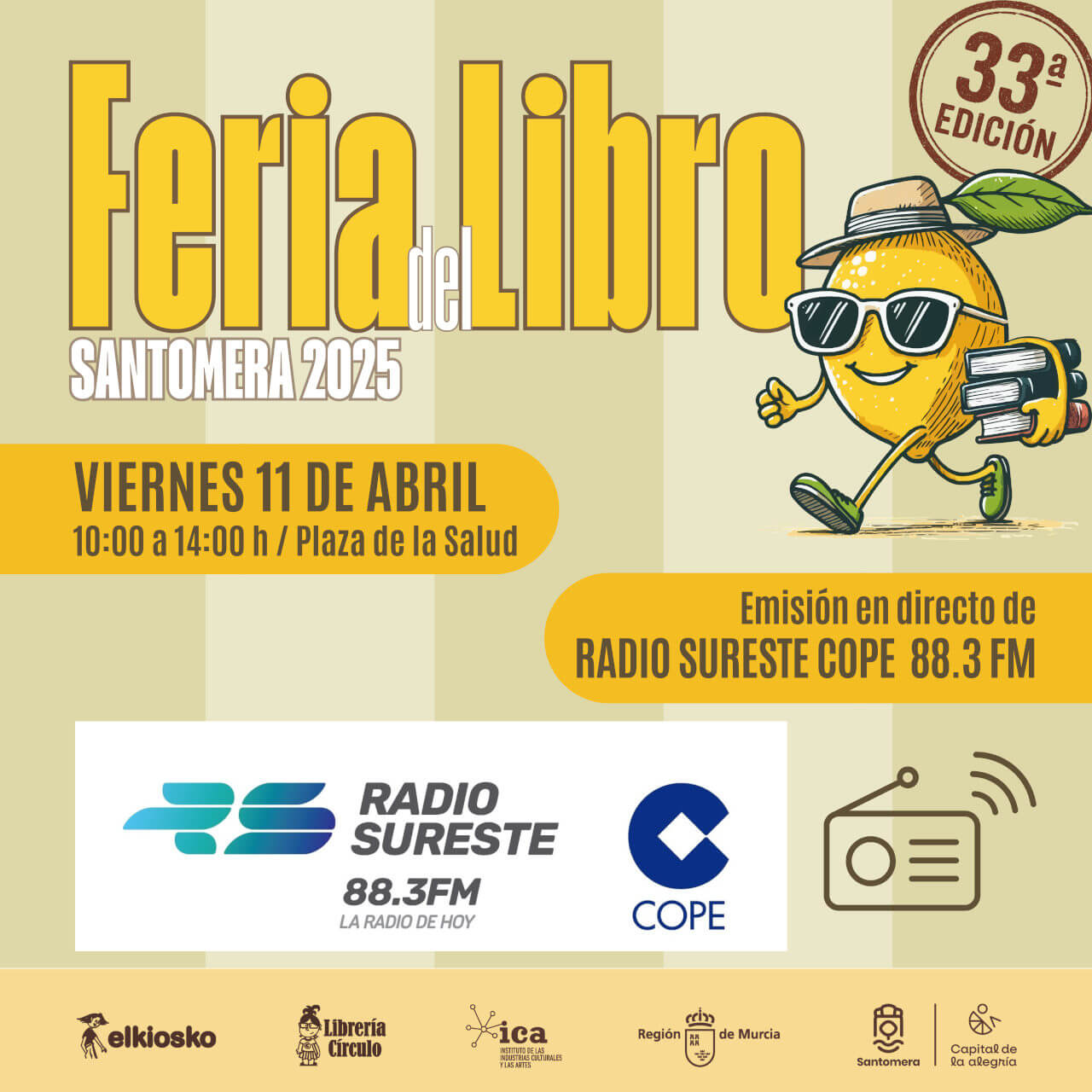 Feria del Libro: Radio en directo