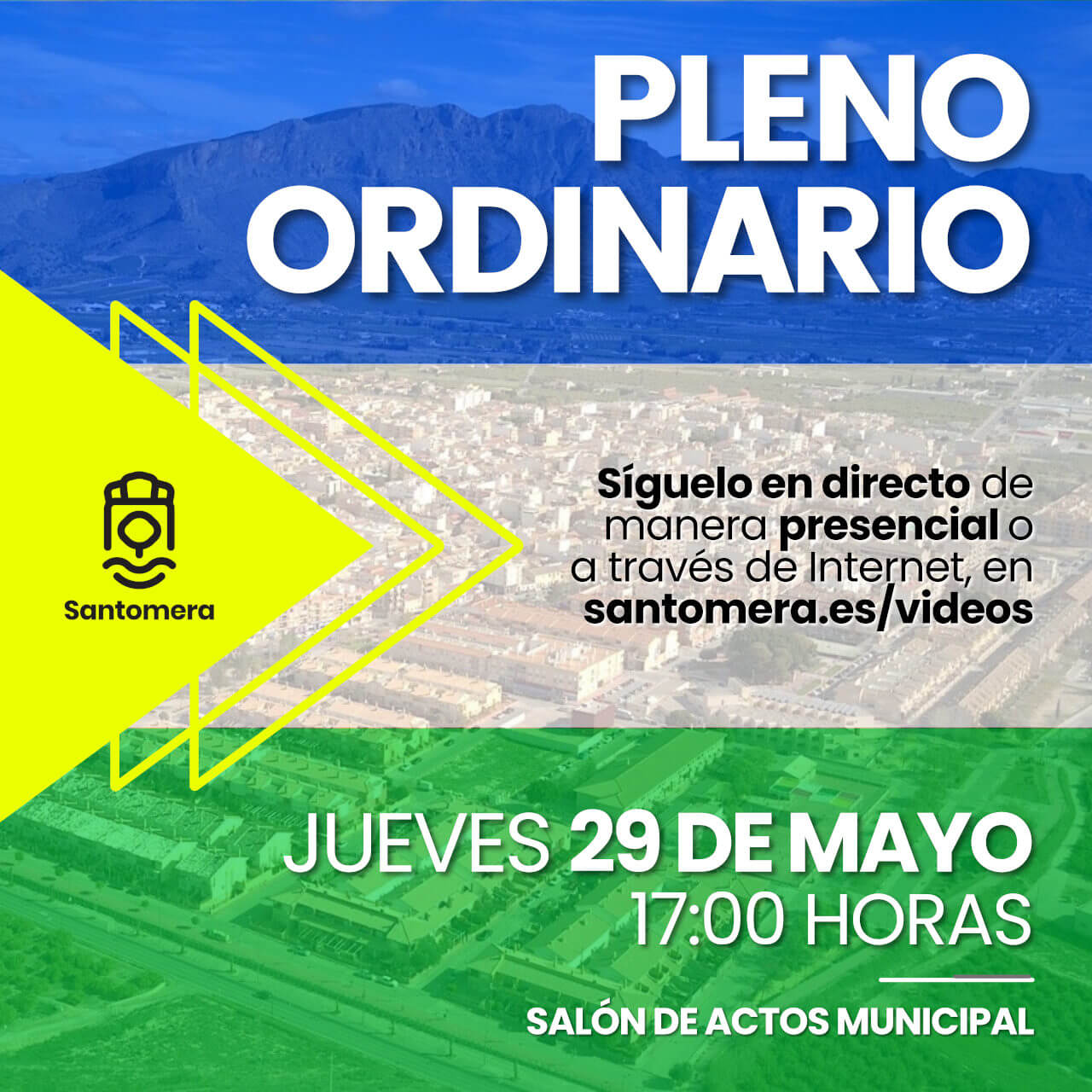 Pleno ordinario de mayo de 2025