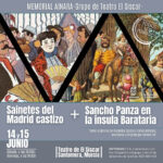 Teatro: 'Sainetes del Madrid castizo' y 'Sancho Panza en la ínsula Barataria'