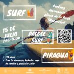 Día de surf, paddle surf y piragua