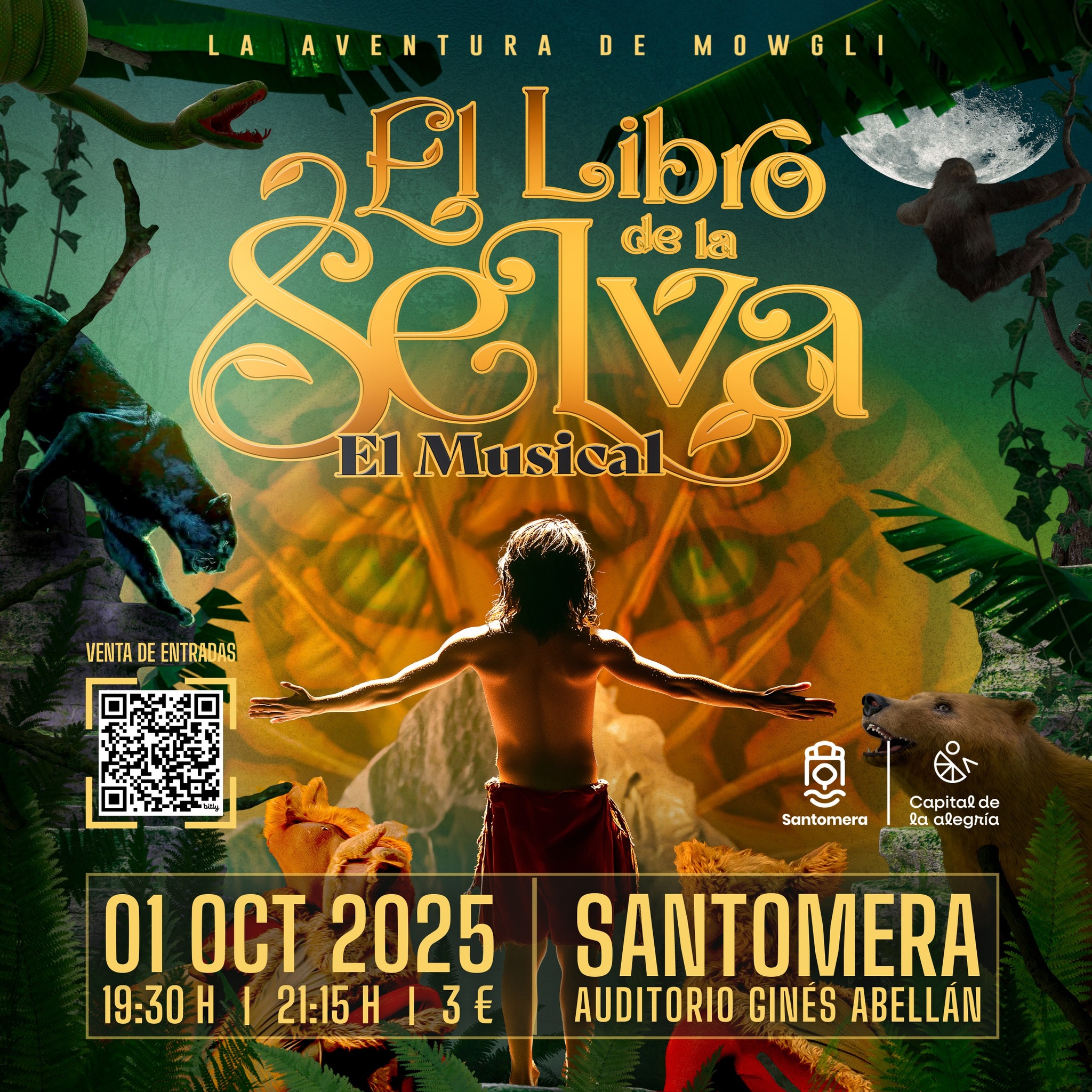 Musical infantil: 'El libro de la selva'