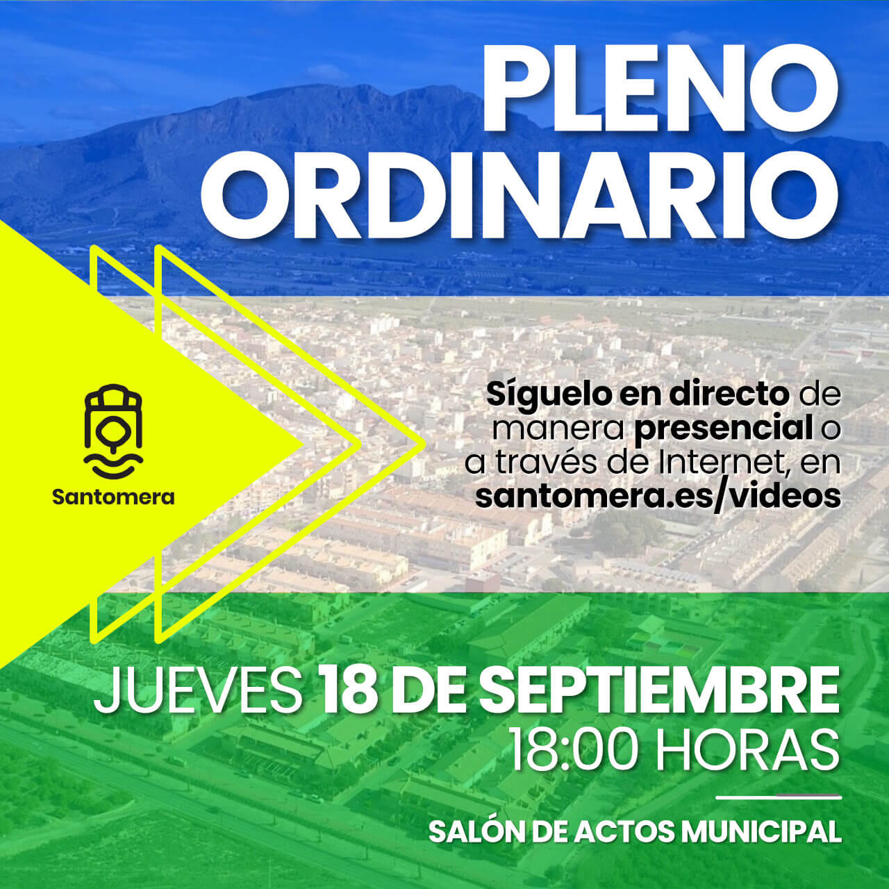 Pleno ordinario de septiembre de 2025