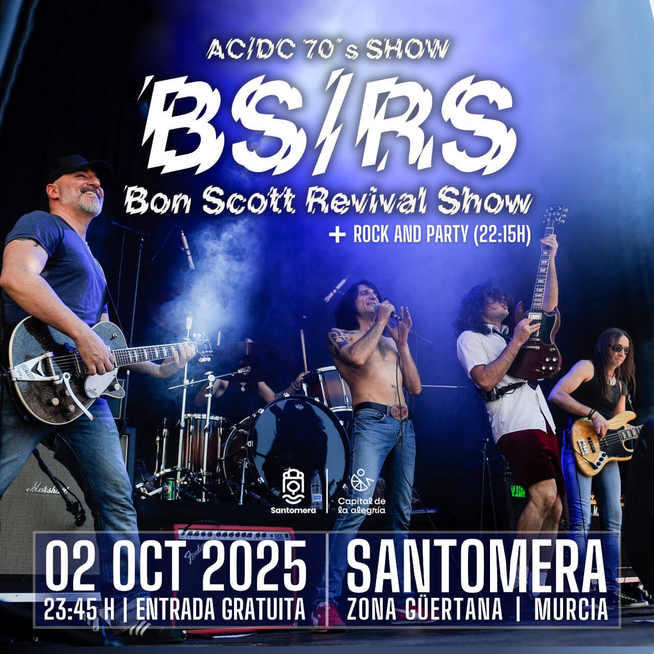 Concierto: Bon Scott Revival Show