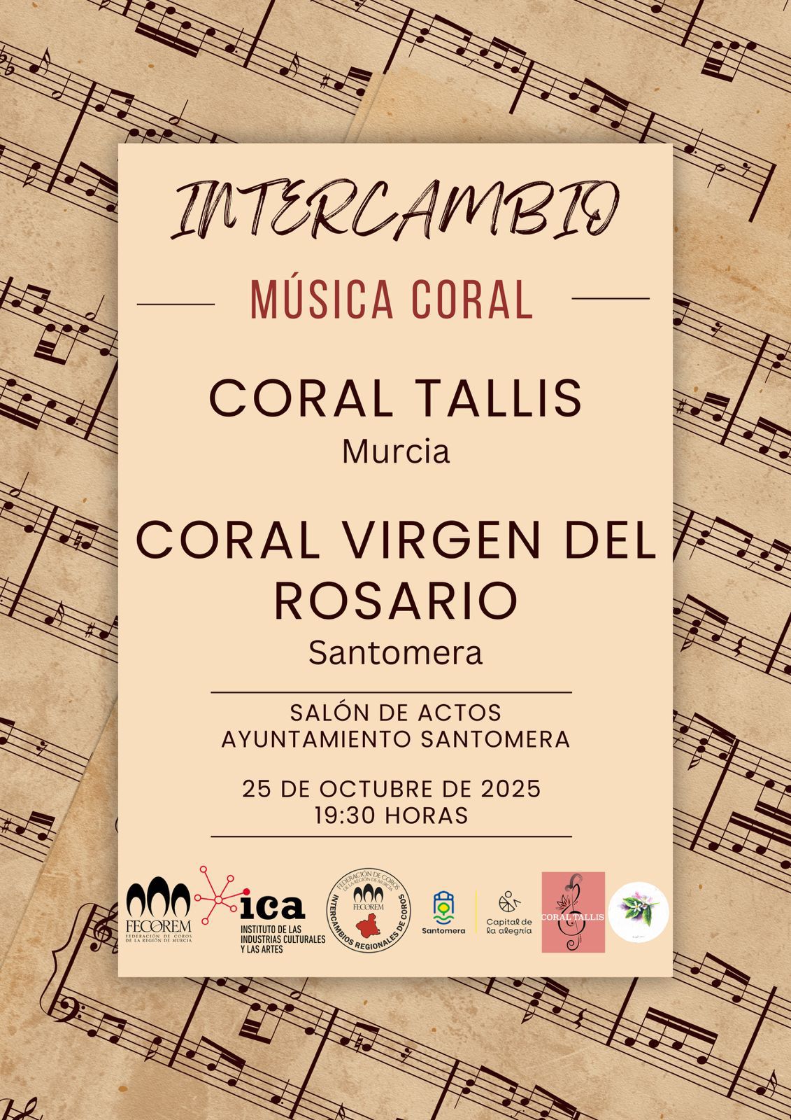 Intercambio de música coral
